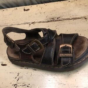 Dr. Martens brown sandals